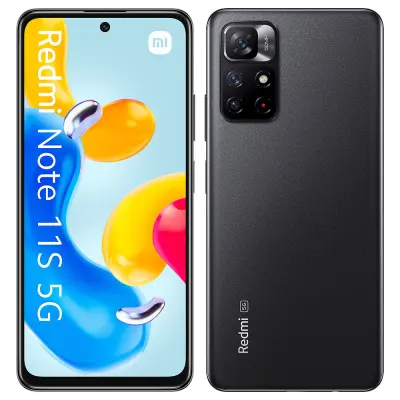 Obnovljeno - kot novo - Ecofone Redmi Note 11S 5G crn 128 GB 4 GB ram