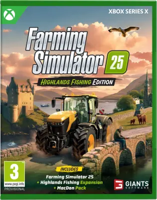 FARMING SIMULATOR 25: HIGHLANDS FISHING EDITION igra za XBOX SERIES X