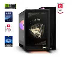 Namizni računalnik MSI MEG Vision X AI 2NVZ9, Ultra 9 285K, 128 GB RAM, 2 TB SSD, RTX 5090, WiFi, BT, 1200 W, vodno hlajenje, W11H|Gaming