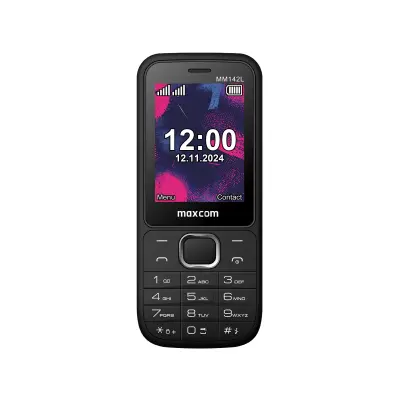 Klasični telefon MAXCOM MM142L, črn