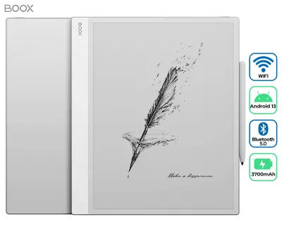 Smart paper tablica BOOX Note Max, 33,8 cm (13,3"), 6 GB + 128 GB, bela + pisalo Pen Plus
