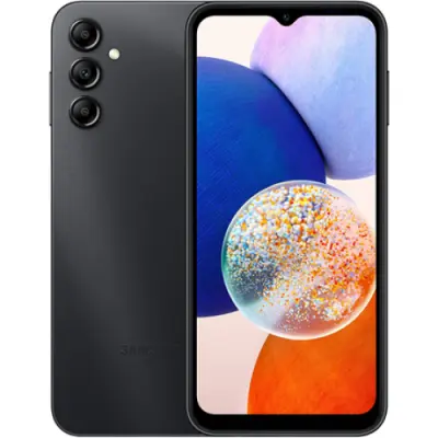 Obnovljeno - znaki rabe - Samsung Galaxy A14 LTE DS telefon 4GB/64GB - črn