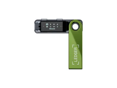 Denarnica za kriptovalute LEDGER Nano S PLUS, Oxidate Green