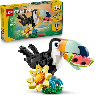 LEGO Creator 3in1 31173 Divje živali: tropski tukan