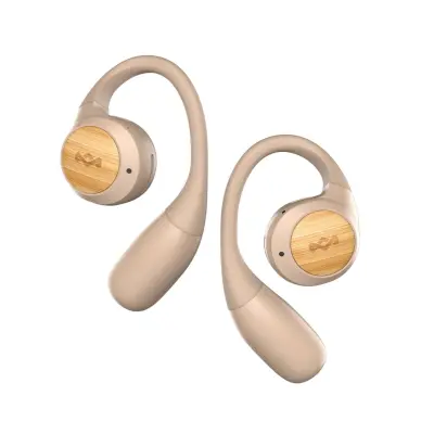 Brezžične slušalke HOUSE OF MARLEY Liberate Open Earbuds, krem