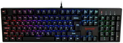 Mehanska tipkovnica REDRAGON SURARA K582-RGB, s šumniki, rdeča stikala