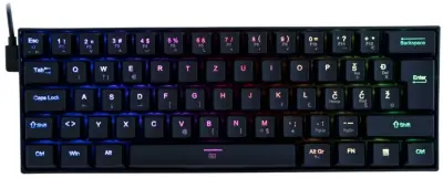 Mehanska tipkovnica REDRAGON DRAGONBORN K630-RGB, s šumniki