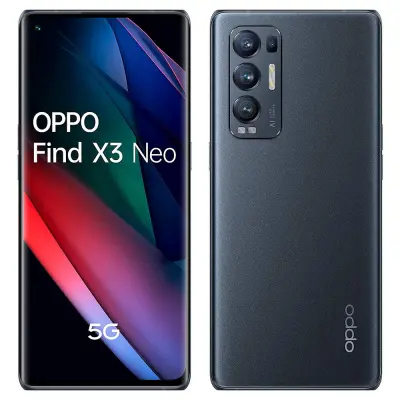 Obnovljeno - kot novo - Ecofone Find X3 Neo 5G crn 256 GB 12 GB ram