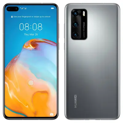 Obnovljeno - znaki rabe - Ecofone P40 5G siv 128 GB 8 GB ram dual sim