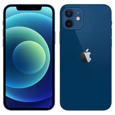 Obnovljeno - znaki rabe - Ecofone iPhone 12 5G moder 64 GB 4 GB ram dual sim