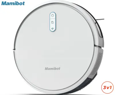 Robotski sesalnik MAMIBOT EXVAC730 MARVLO, 3v1, bel (Cloud White)