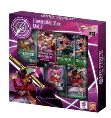 ONE PIECE Karte Illustration Box Vol.4