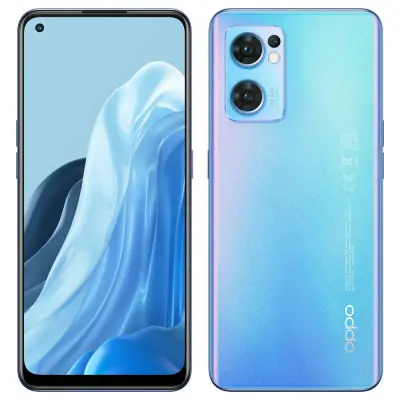 Obnovljeno - znaki rabe - Ecofone Find X5 Lite 5G modra 256 GB 8 GB ram