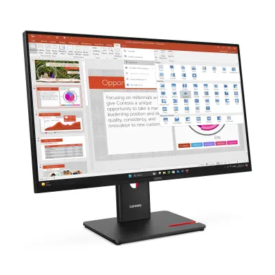 Monitor LENOVO ThinkVision T27-40, 68,6 cm (27''), IPS, 1920x1080