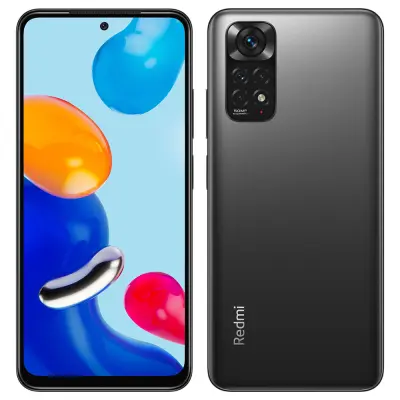 Obnovljeno - znaki rabe - Ecofone Redmi Note 11 siv 4G 128 GB 4 GB ram