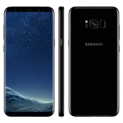 Obnovljeno - znaki rabe - Ecofone Galaxy S8+ crn 64 GB 4 GB ram 4G
