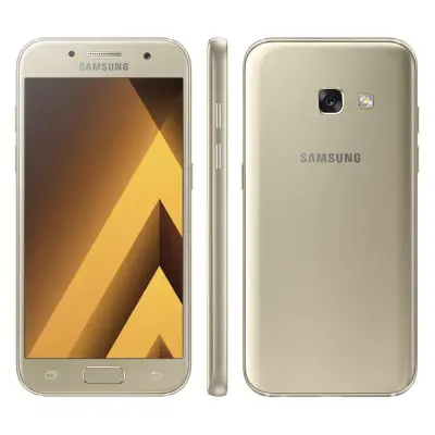 Obnovljeno - znaki rabe - Ecofone Galaxy A3 2017 4G zlata 16 GB 2 GB ram