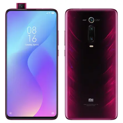 Obnovljeno - znaki rabe - Ecofone Mi 9T Pro rdec 128 GB 6 GB ram dual sim