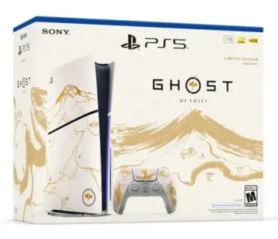 Konzola PlayStation 5 – Ghost of Yōtei Gold Limited Edition Bundle
