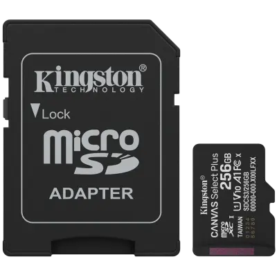 Pomnilniška kartica KINGSTON MICRO SDXC 256GB SDCS3/256GB CANVAS SELECT P