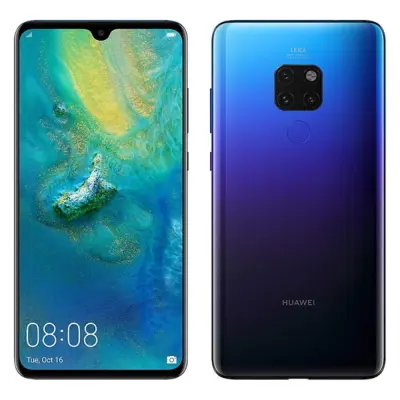 Obnovljeno - znaki rabe - Ecofone Mate 20 vijolicen 128 GB 4 GB ram