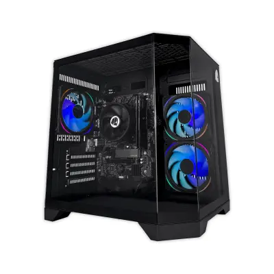 Igralni računalnik Nitropc Advanced Bronze - AMD Ryzen 5 PRO 4650G, AMD Vega 7, RAM 16 GB, M.2 1 TB, Črna