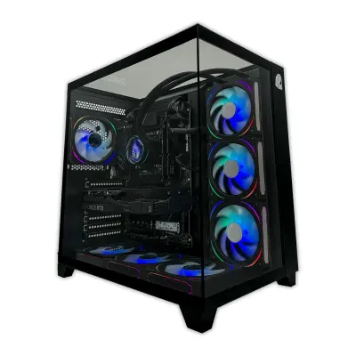 Igralni računalnik Nitropc Extremo Silver Plus v2 - Intel i7-12700KF, RTX 5060 Ti 16GB, RAM 32 GB, M.2 2 TB, Črna
