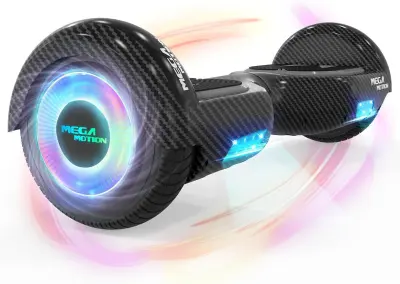 A03 Hoverboard, Bluetooth, LED luči