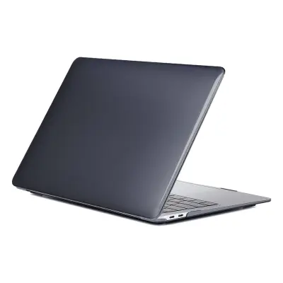 PURO, Ohišje za Apple MacBook Air 13″ ClipOn, Prozorno črna