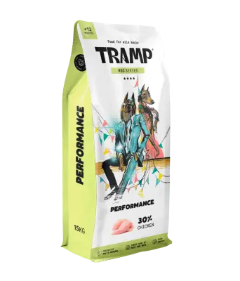 Tramp Roc Performance - suha hrana za aktivne pse, 15 kg