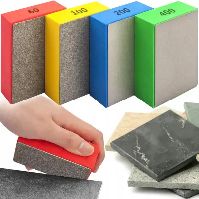 Set 4 diamantnih brusilnih kock za keramiko in kamen