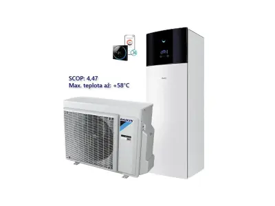 DAIKIN SAMOSTOJEČA TOPLOTNA ČRPALKA ALTHERMA 3 ERGA06EVH + EHVH08S23E9W 6kW z vgrajenim 230l bojlerjem
