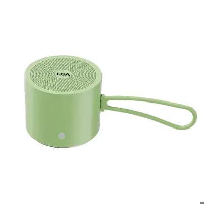 Močan Bluetooth Zvočnik Surround Stereo 360 ° Brezžični Prenosni Zvočnik Zelene Barve