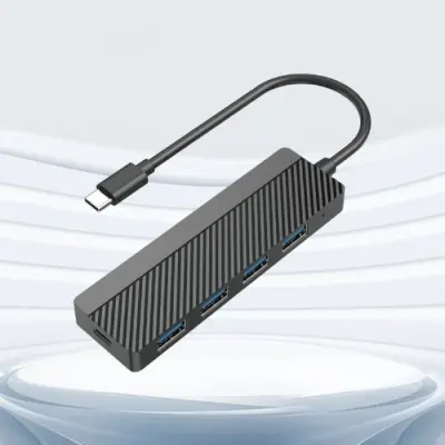 ENVIROBEST USB Hub 3.0 Razdelilec 4 Vrata Ultra Tanek Hot Swap Visoka Hitrost