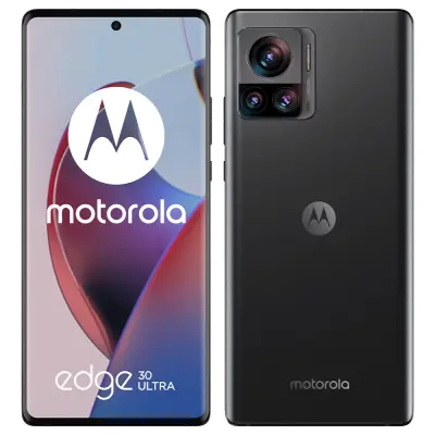 Obnovljeno - znaki rabe - Ecofone Edge 30 Ultra 5G crn 256 GB 12 GB ram