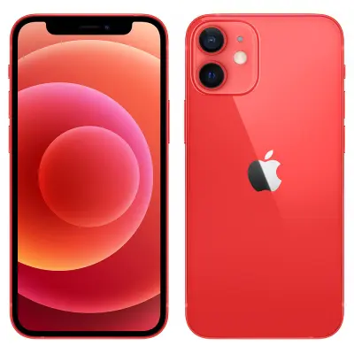 Obnovljeno - znaki rabe - Ecofone iPhone 12 Mini 5G rdec 64 GB 4 GB ram