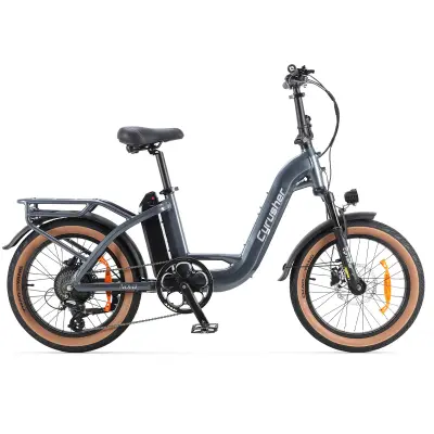 Električno kolo Cyrusher Nova s ​​prestavo, 250 W senzor navora, 36 V 15 Ah, 8 prestav, sivo