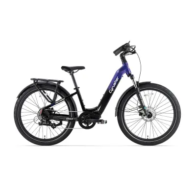 Električno mestno kolo Cyrusher Grace, 48V 250W 15Ah, dvojni senzor, vijolično
