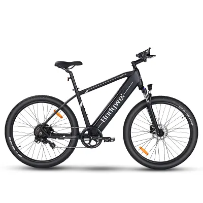 Gorsko električno kolo Bodywel M275, 36V 250W 15,6Ah, z aplikacijo, črna