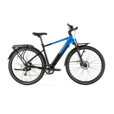 Trekking električno kolo Cyrusher Voyage, Bafang 250W, senzor navora, 36V 14Ah baterija, modra