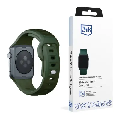 3MK APPLE WATCH PAŠEK 42 44 45 46 49 MM SILIKON FLEKSIBILEN IN ELEGANTEN