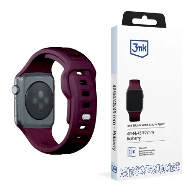 3MK SILIKONSKI PAŠEK ZA URO 42 44 45 46 49 MM ZA APPLE WATCH PRACTICAL
