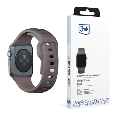 3MK SILIKONSKI PAŠEK ZA APPLE WATCH 38 40 41 42 MM UDOBEN IN VZDRŽELEN