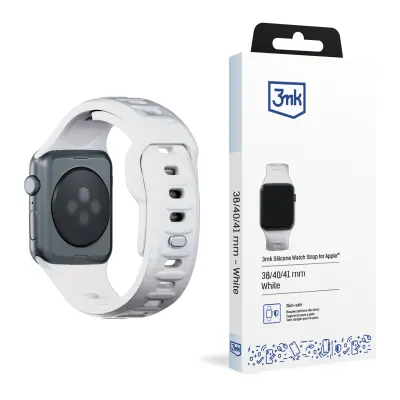 3MK SILIKONSKI PAŠEK ZA APPLE WATCH 38 40 41 42 MM MAJHEN LAHK IN TRPEŽEN