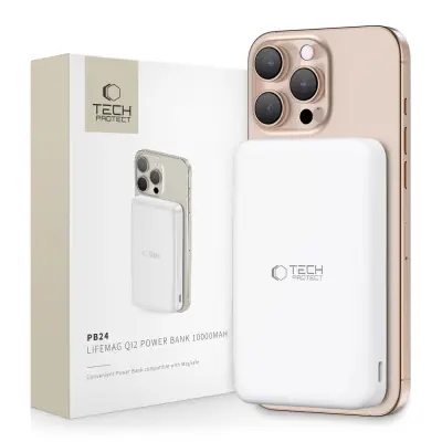 TECH-PROTECT PB24 LIFEMAG QI2 ZA MAGSAFE POWER BANK 10000MAH ZA IPHONE 13