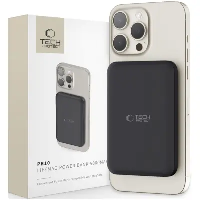 TECH-PROTECT PB10 LIFEMAG ZA MAGSAFE POWER BANK 5000MAH ZA IPHONE 11 X XR