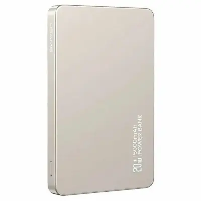 USAMS POWERBANK 5000MAH 20W PD ZA TELEFONE INDUKTIVNO HITRO POLNJENJE