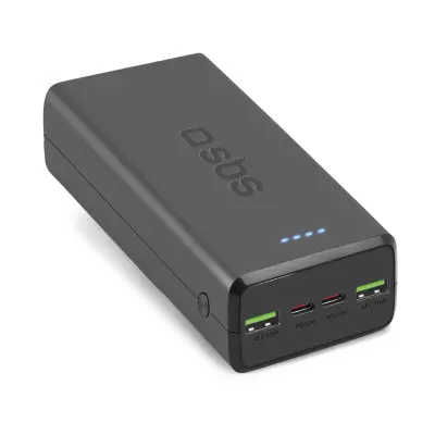 SBS POWERBANK TTBB30000PD20K 30000 MAH ZA TELEFONE 2X USB-C 2X USB-A