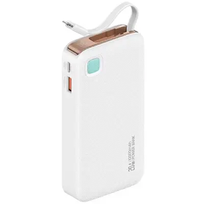 USAMS POWERBANK 10000 MAH NAVOJNI KABEL ZA LIGHTNING PD 20W ZA TELEFONE