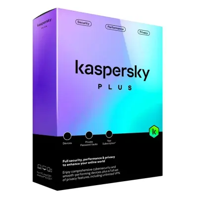 Kaspersky Plus 2025 (3 naprave, 1 leto) - ESD licenca